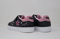 Scarpa Bambina Star Ner/Rosa