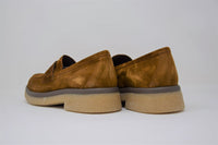 Mocassino in Camoscio Marrone