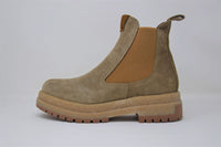 Stivaletto in Camoscio Beige