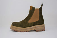 Stivaletto in Camoscio Verde
