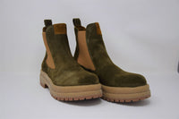 Stivaletto in Camoscio Verde