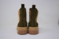 Stivaletto in Camoscio Verde