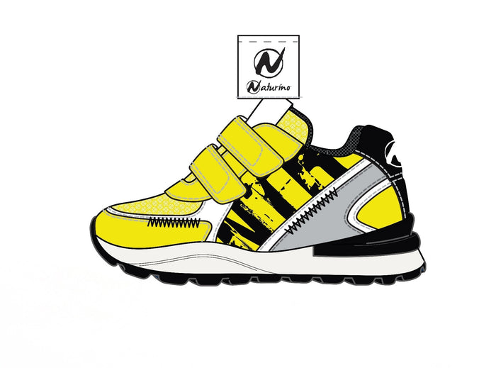 Naturino Bley Velcro Giallo
