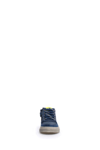 Scarpa Hess high zip. suede/calf indigo-navy
