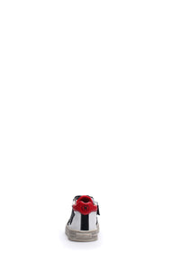 Scarpa Hess high zip. calf white-black