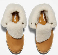 Boot Alto Roll-Top Shearling Giallo