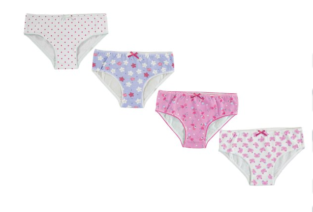 Set 4 Mutandine Magenta