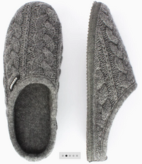 Pantofola Aperta Neudau Grigio