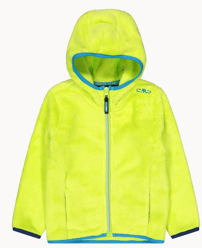 Giacca Orsetto Pile Lime