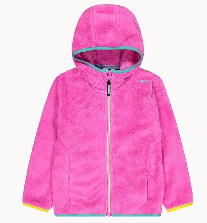 Giacca Orsetto Pile Fuxia
