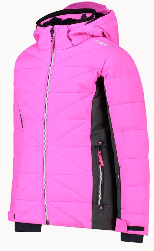 Giacca Invernale Full Zip Fuxia