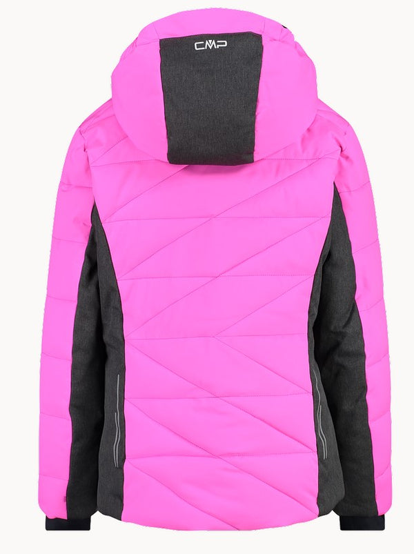 Giacca Invernale Full Zip Fuxia