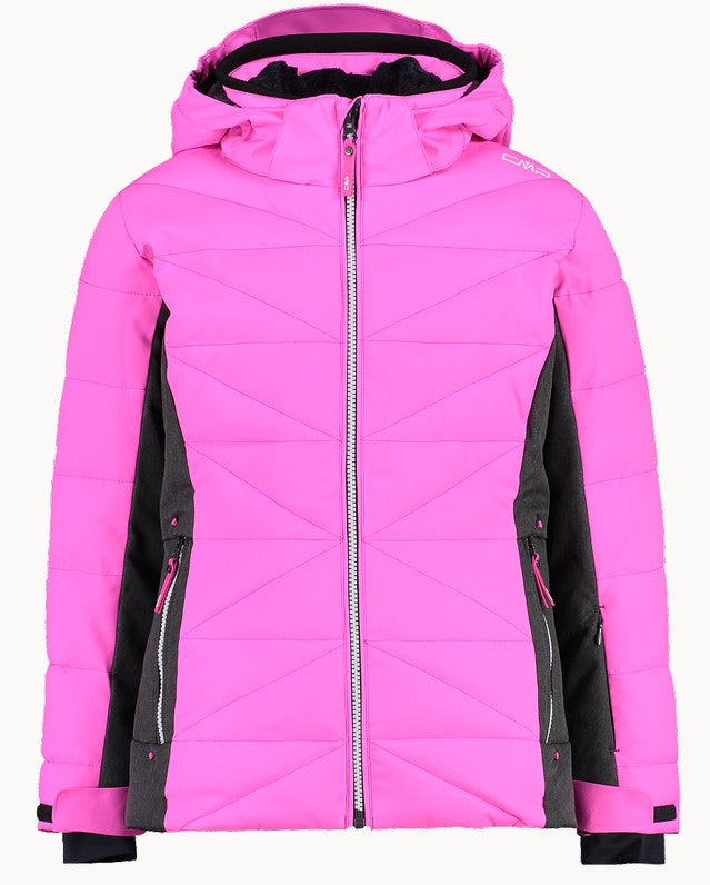 Giacca Invernale Full Zip Fuxia