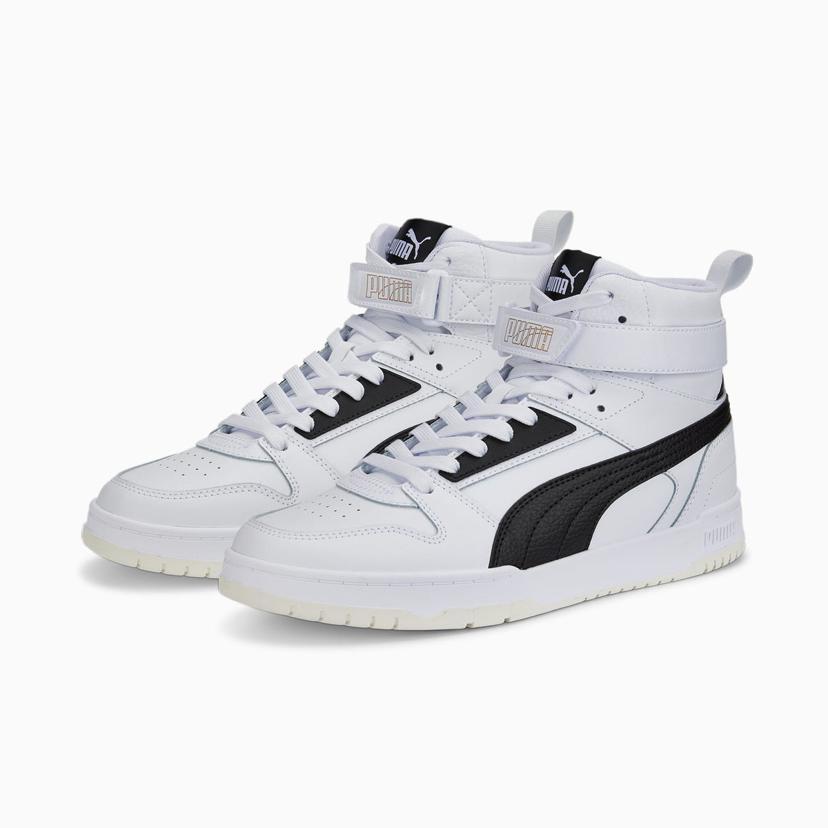 Puma White-Puma Black-Puma Team Gold