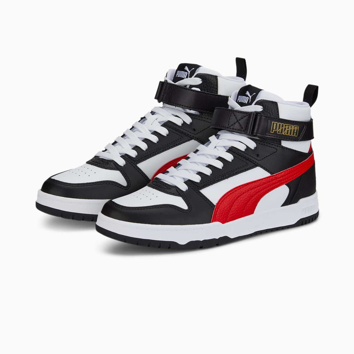 Puma White-High Risk Red-Puma Black-Puma Team Gold