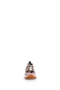 Sneaker Yamano 3 junior. eco animalier cipria-black-beig