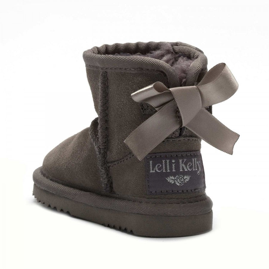 Agata Stivale Grigio Suede Baby