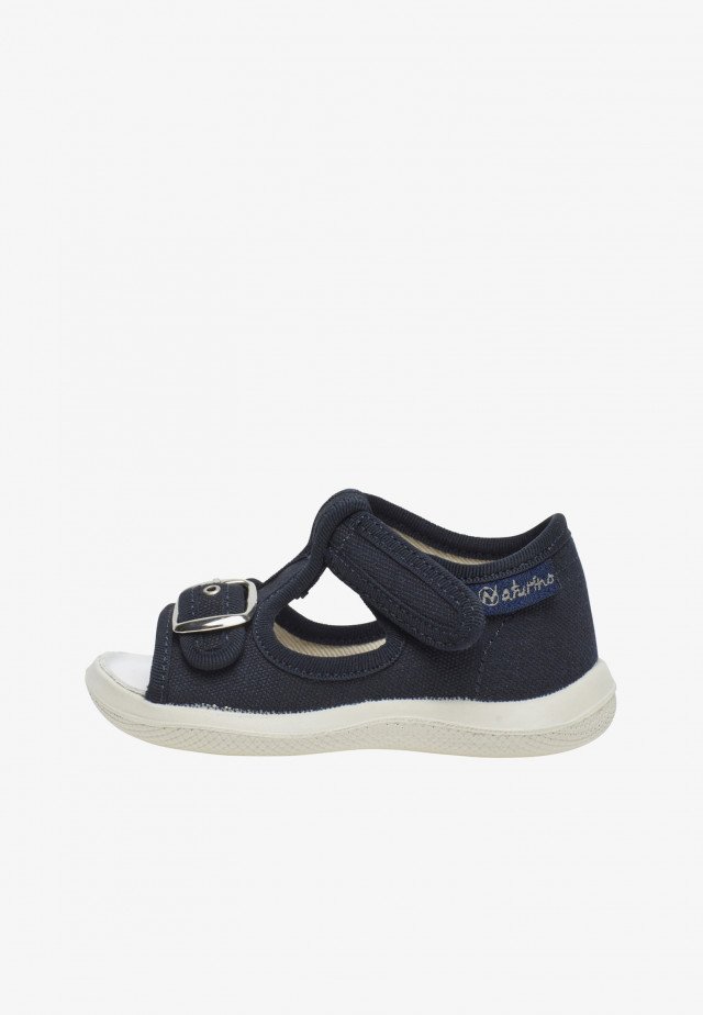 Sandalo Paros Canvas Blue