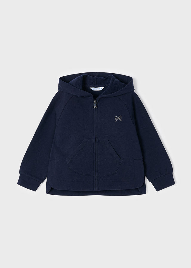 Felpa Con Cappuccio Blu