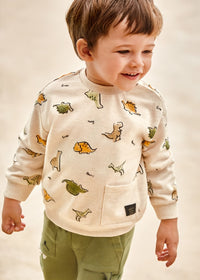 Pullover Stampato Avena