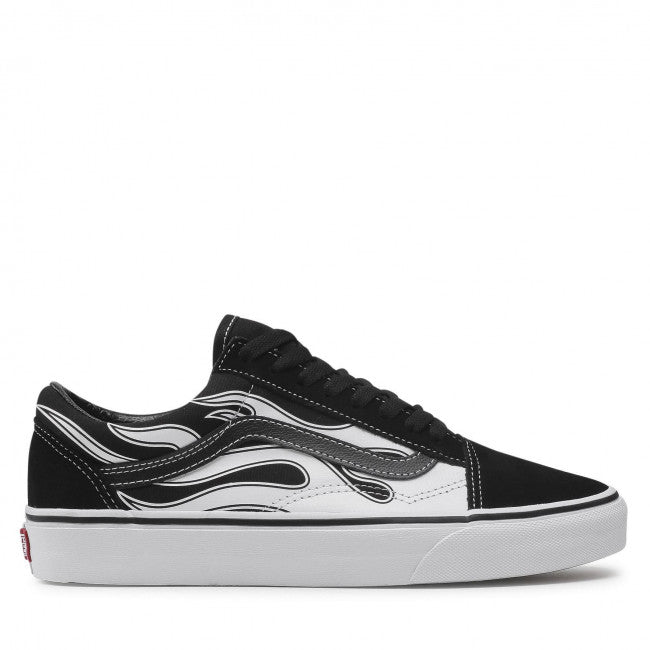 Sneakers Vans Old Skool Fiamme Black/w