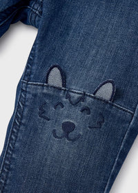 Pant.denim Con Volpina