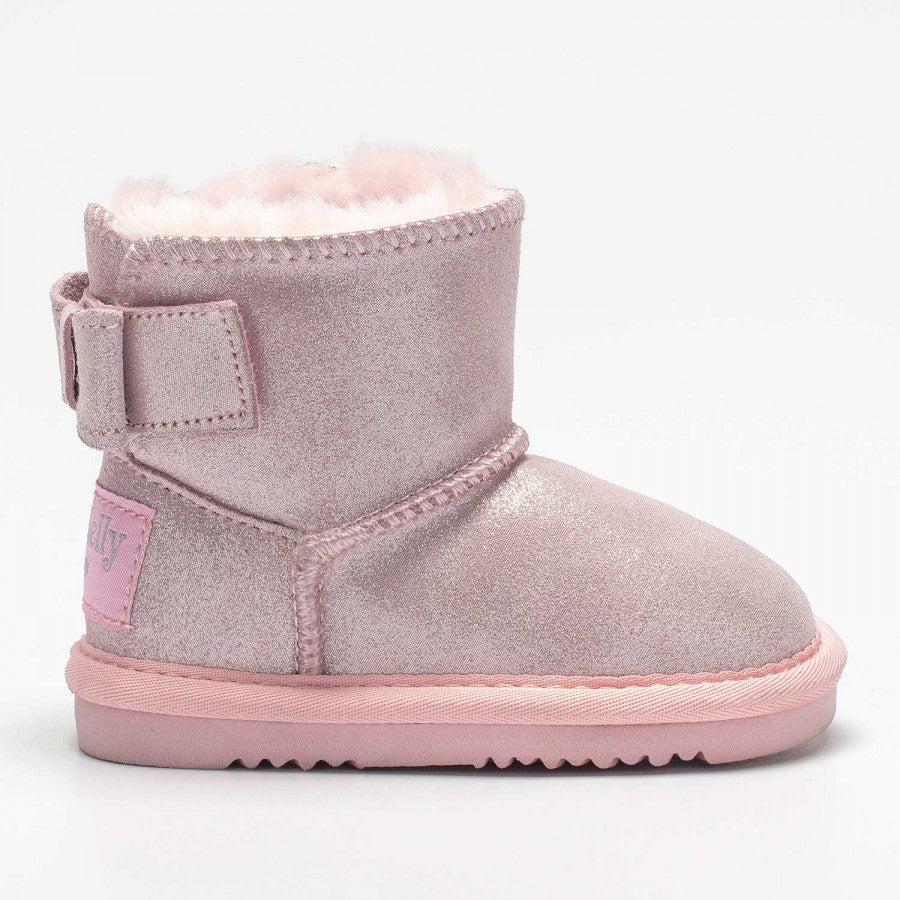 Matilda Stivale Rosa Glitter Baby