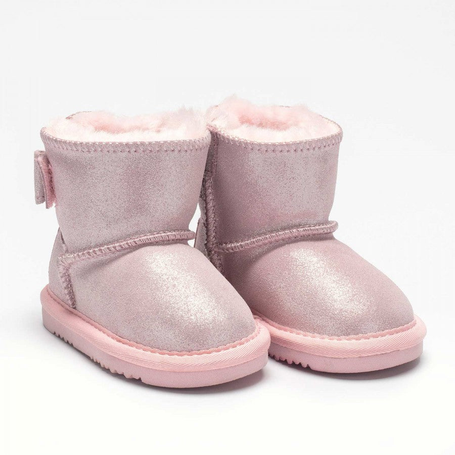 Matilda Stivale Rosa Glitter Baby