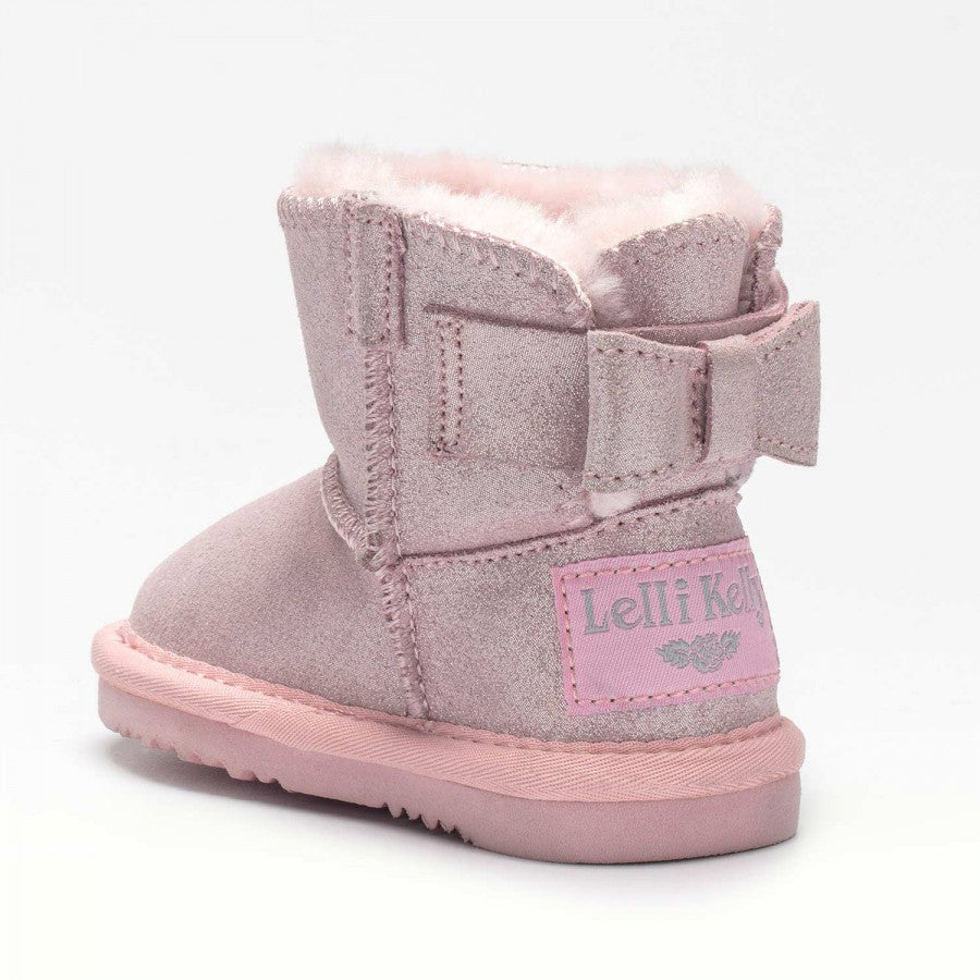 Matilda Stivale Rosa Glitter Baby