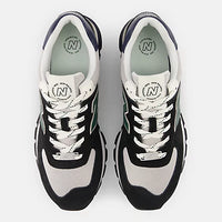 Sneaker Suede/Mesh - DARK GREEN