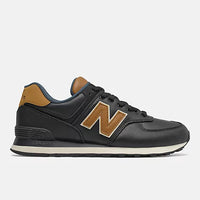 Sneaker Leather BLACK/BROWN