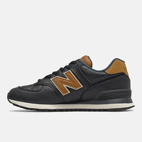 Sneaker Leather BLACK/BROWN