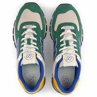 Sneaker Suede/Mesh - ALPINE GREY GREEN/BLUE