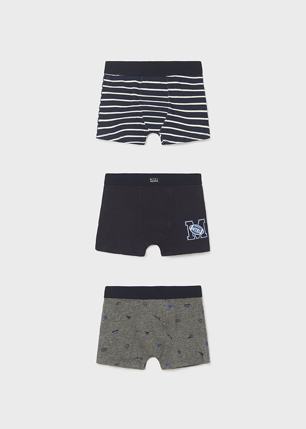 Set 3 boxer Blu
