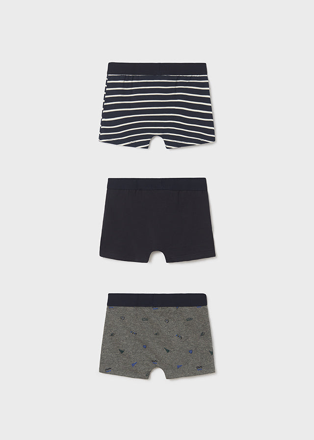Set 3 boxer Blu