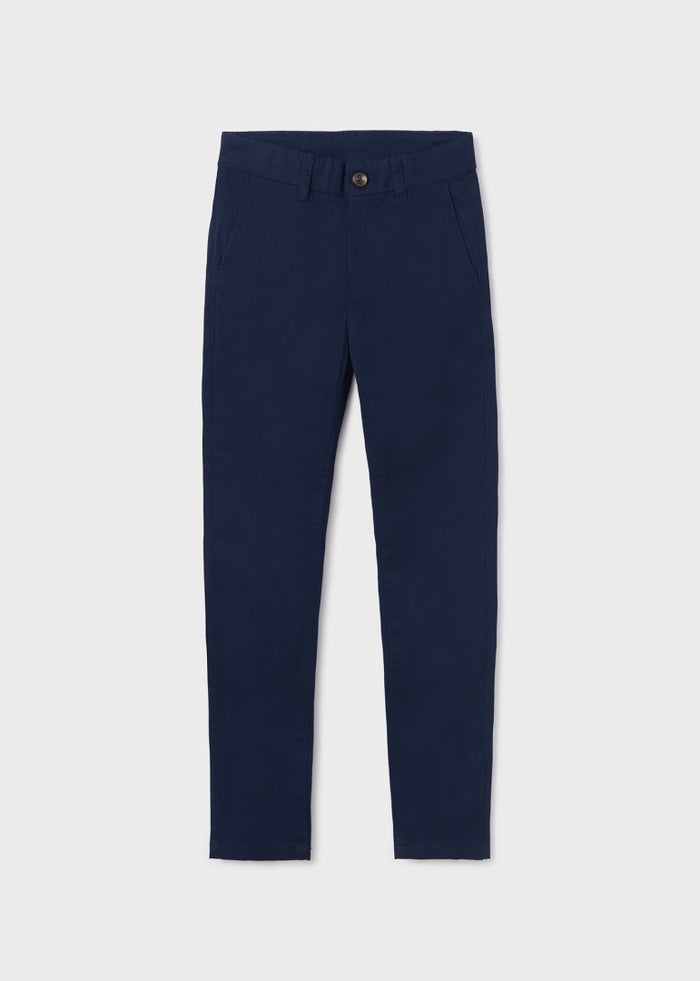Pantalone Chino Basico Marino