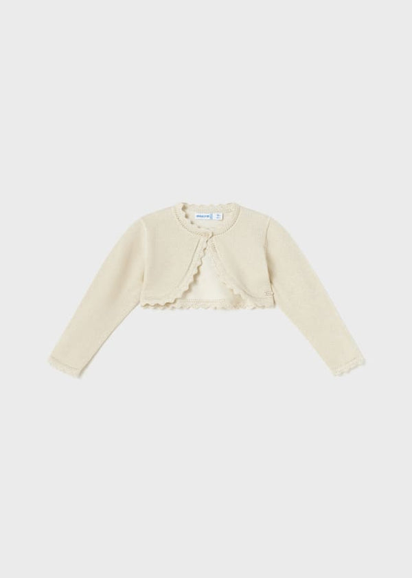 Giacchino In Maglia Basico Champagne
