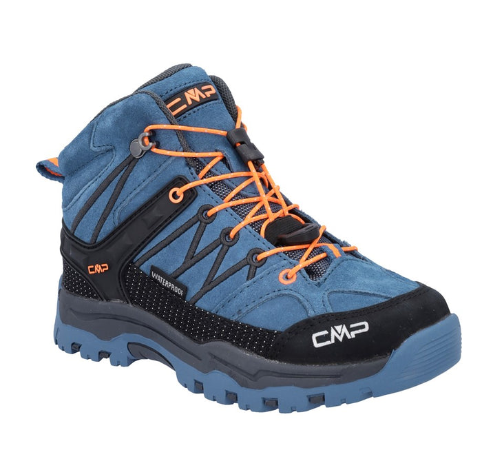 Scarpe da trekking per bambini Rigel Mid Dusty Blue-Flas