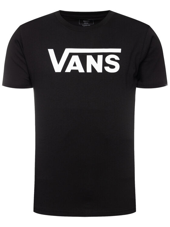 T-Shirt Nera Logo Vans