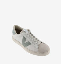 Sneaker Berlin In pelle e Camoscio Beige